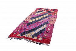 Moroccan Berber rug Boucherouite 310 x 130 cm