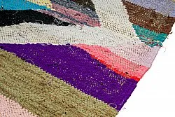 Moroccan Berber rug Boucherouite 125 x 225 cm
