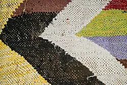 Moroccan Berber rug Boucherouite 125 x 225 cm