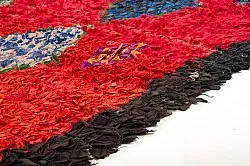 Moroccan Berber rug Boucherouite 290 x 150 cm