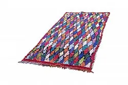 Moroccan Berber rug Boucherouite 230 x 115 cm