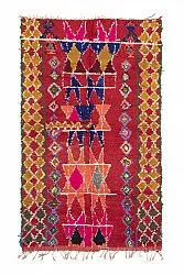 Moroccan Berber rug Boucherouite 255 x 150 cm