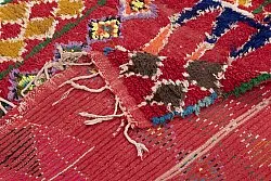Moroccan Berber rug Boucherouite 255 x 150 cm