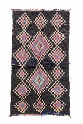 Moroccan Berber rug Boucherouite 260 x 145 cm