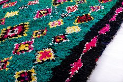 Moroccan Berber rug Boucherouite 360 x 140 cm