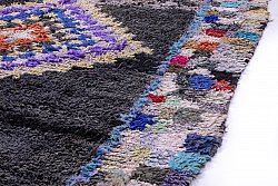 Moroccan Berber rug Boucherouite 215 x 160 cm