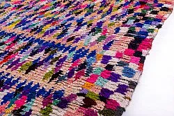 Moroccan Berber rug Boucherouite 265 x 145 cm