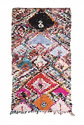 Moroccan Berber rug Boucherouite 270 x 150 cm
