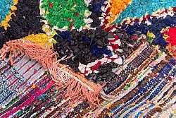 Moroccan Berber rug Boucherouite 190 x 135 cm