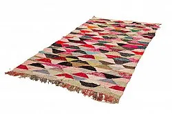 Moroccan Berber rug Boucherouite 155 x 290 cm