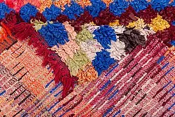 Moroccan Berber rug Boucherouite 180 x 110 cm