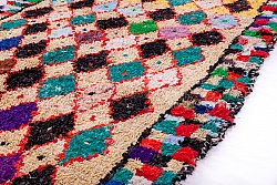 Moroccan Berber rug Boucherouite 255 x 150 cm