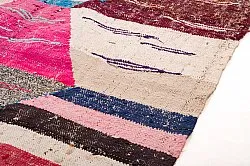 Moroccan Berber rug Boucherouite 125 x 260 cm