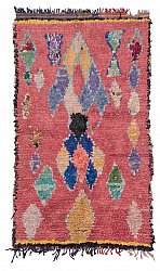 Moroccan Berber rug Boucherouite 325 x 130 cm