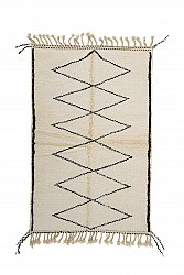 Kilim Moroccan Berber rug Beni Ourain-matta 200 x 130 cm