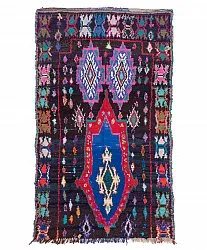 Moroccan Berber rug Boucherouite 220 x 130 cm