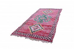Moroccan Berber rug Boucherouite 280 x 135 cm