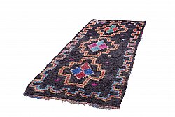 Moroccan Berber rug Boucherouite 280 x 120 cm