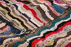 Moroccan Berber rug Boucherouite 150 x 305 cm
