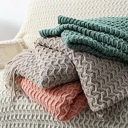 Throws - Bjurholm (turquoise)