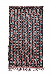 Moroccan Berber rug Boucherouite 395 x 180 cm