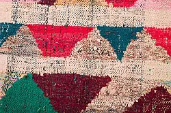Moroccan Berber rug Boucherouite 145 x 330 cm