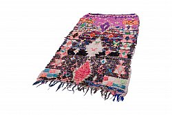 Moroccan Berber rug Boucherouite 205 x 105 cm
