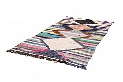 Moroccan Berber rug Boucherouite 130 x 250 cm