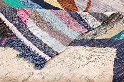 Moroccan Berber rug Boucherouite 130 x 250 cm