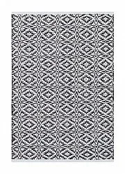 Rag rug - Koster (black)