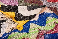 Moroccan Berber rug Boucherouite 125 x 245 cm