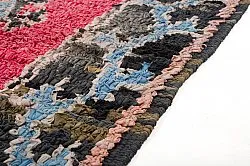 Moroccan Berber rug Boucherouite 275 x 130 cm