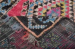 Moroccan Berber rug Boucherouite 275 x 130 cm