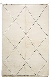 Kilim Moroccan Berber rug Beni Ourain 195 x 305 cm