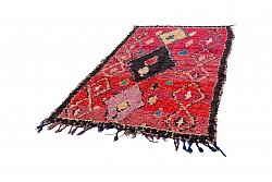 Moroccan Berber rug Boucherouite 245 x 150 cm