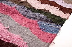 Moroccan Berber rug Boucherouite 145 x 275 cm