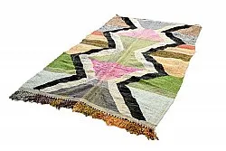 Moroccan Berber rug Boucherouite 145 x 255 cm