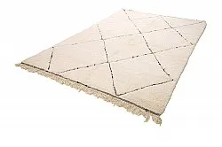 Kilim Moroccan Berber rug Beni Ourain 195 x 305 cm