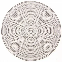 Round rug - Brussels Weave (grey)