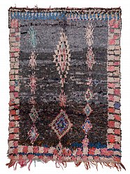 Moroccan Berber rug Boucherouite 235 x 170 cm