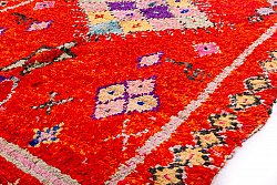 Moroccan Berber rug Boucherouite 340 x 155 cm