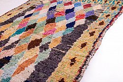 Moroccan Berber rug Boucherouite 255 x 115 cm