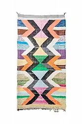 Moroccan Berber rug Boucherouite 155 x 295 cm