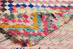Moroccan Berber rug Boucherouite 145 x 365 cm