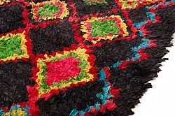 Moroccan Berber rug Boucherouite 120 x 285 cm