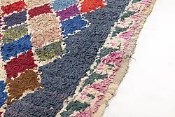 Moroccan Berber rug Boucherouite 245 x 110 cm