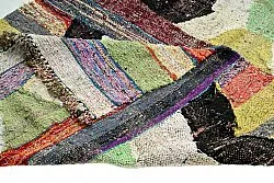 Moroccan Berber rug Boucherouite 130 x 245 cm