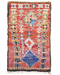 Moroccan Berber rug Boucherouite 245 x 150 cm