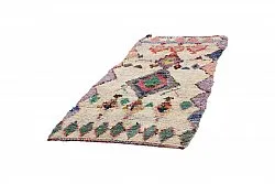 Moroccan Berber rug Boucherouite 240 x 110 cm