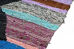 Moroccan Berber rug Boucherouite 130 x 265 cm